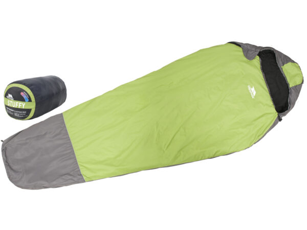 Trespass Stuffy sovepose - Letvægt - 220 x 80 x 50 cm - Grøn