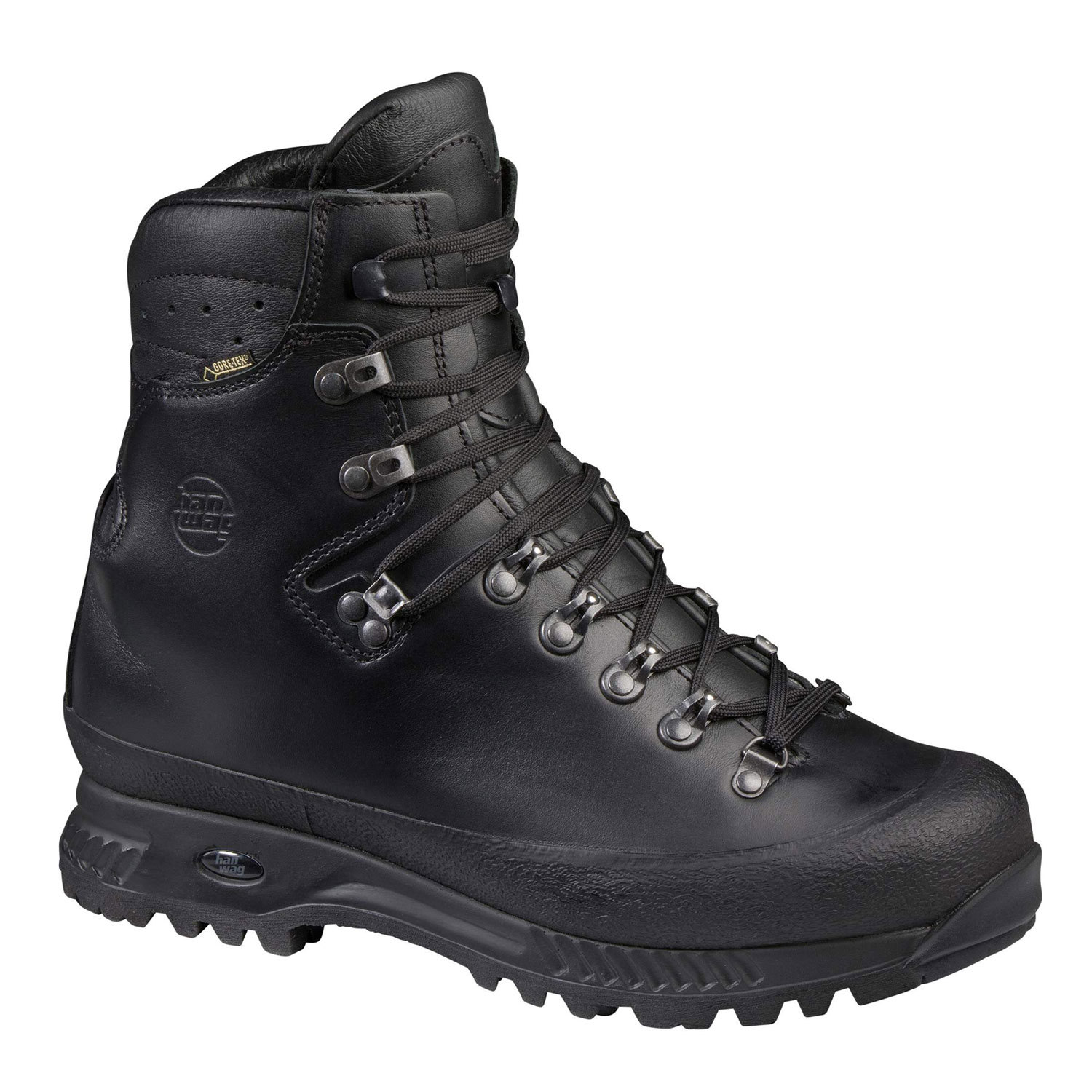 Hanwag Mens Alaska GTX, UK 9,5, BLACK Hanwag Mens Alaska GTX, UK 9,5, BLACK