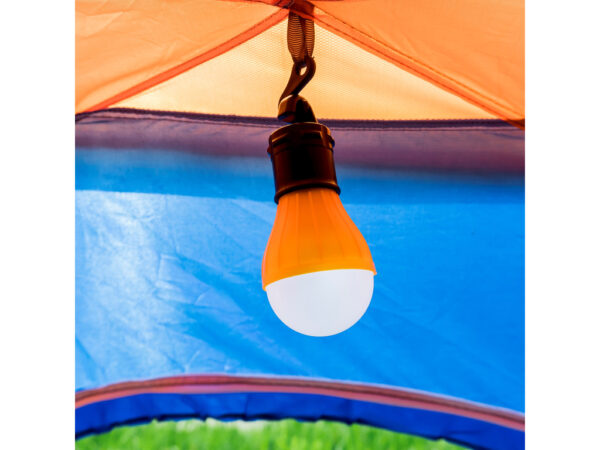 Lome Camping - Lampe med krog - Batteri model - Exclusiv batterier