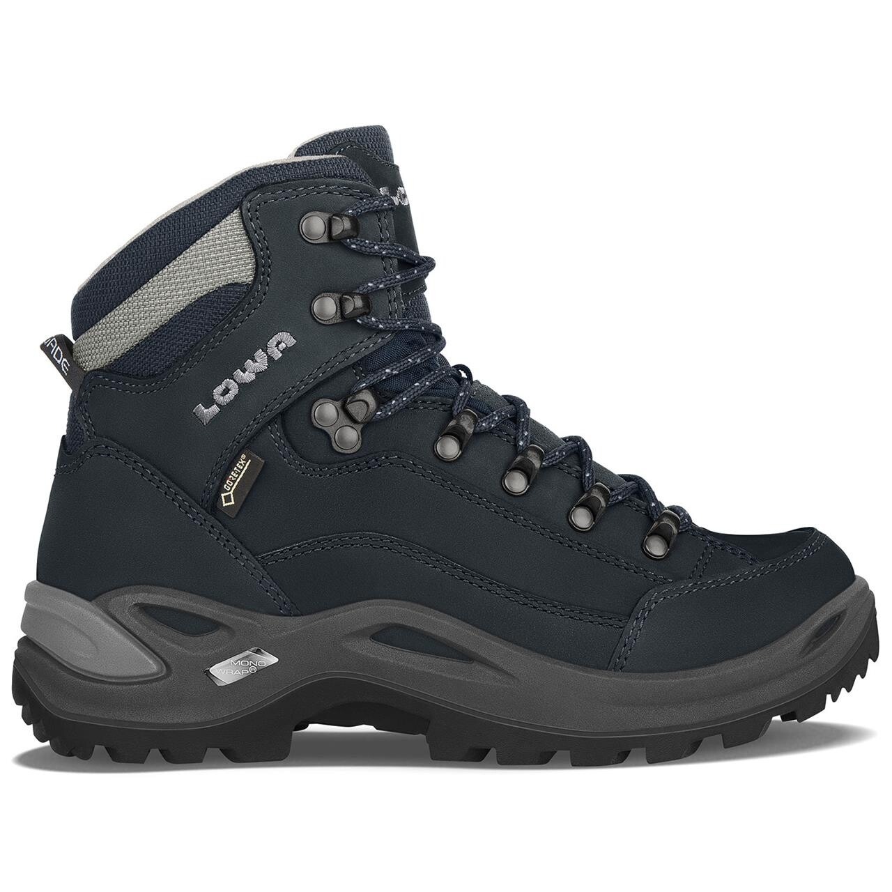 Lowa Womens Renegade GTX Mid (NAVY/GREY UK 7) Lowa Womens Renegade GTX Mid (NAVY/GREY UK 7)