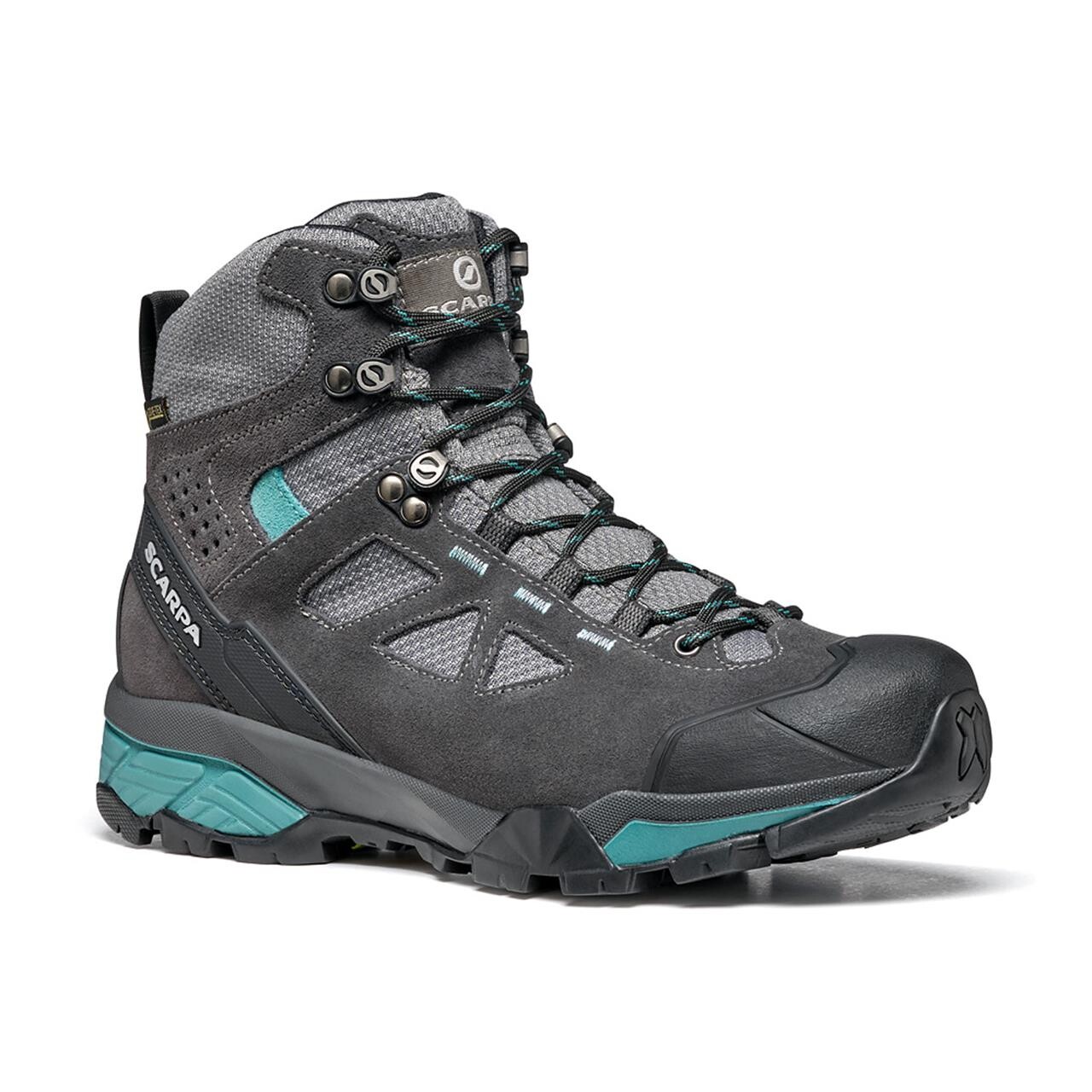 Scarpa Womens ZG Lite GTX (DARK GRAY/LAGOON 38) Scarpa Womens ZG Lite GTX (DARK GRAY/LAGOON 38)