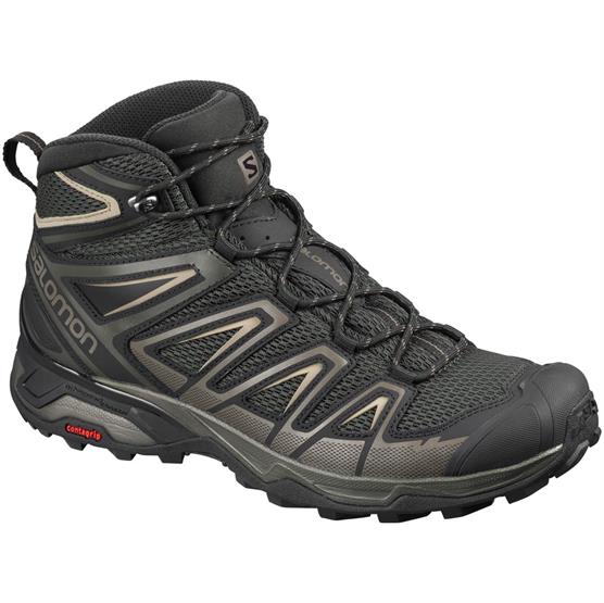 Salomon X Ultra Mid 3 Aero Mens, Peat / Bungee Cord Salomon X Ultra Mid 3 Aero Mens, Peat / Bungee Cord
