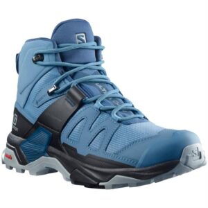 Salomon X Ultra 4 Mid GTX Womens, Copen Blue / Black