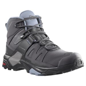 Salomon X Ultra 4 Mid GTX Womens, Magnet / Zen Blue