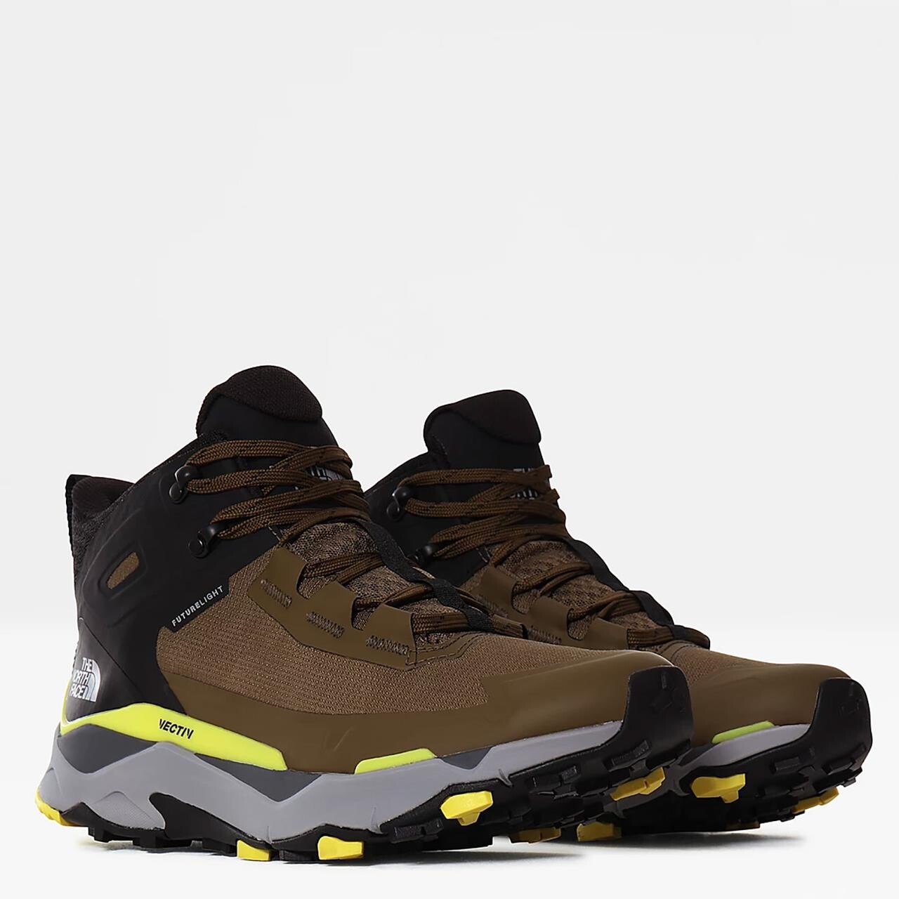 The North Face Mens Vectiv Exploris Mid Futurelight (GREEN (MILITARY OLIVE/TNF BLACK) 40,5 (US 8)) The North Face Mens Vectiv Exploris Mid Futurelight (GREEN (MILITARY OLIVE/TNF BLACK) 40,5 (US 8))