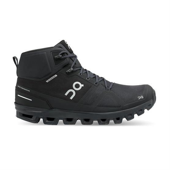 On Cloudrock Waterproof Mens, All Black On Cloudrock Waterproof Mens, All Black