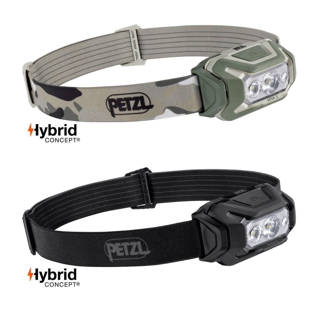 Pandelampe - Petzl Aria 2 RGB 450 lumen Pandelampe - Petzl Aria 2 RGB 450 lumen