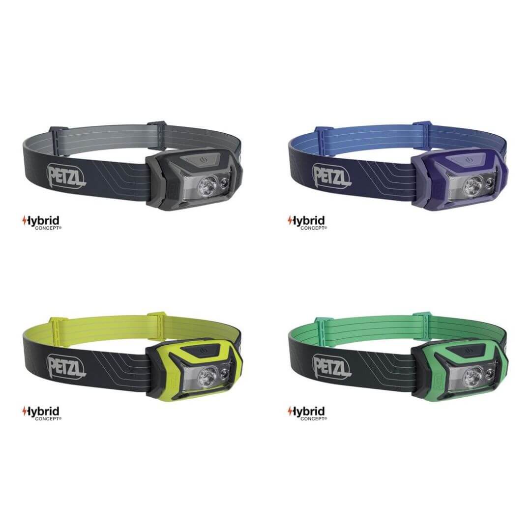 Lampe Frontale PETZL Tikka Compacte - 350 Lumens, éclairage Rouge - Neuve