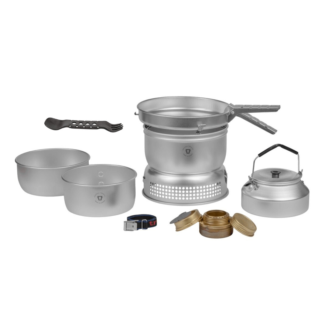 Stormkøkken - Trangia 25-2 - UL - Spritbrænder, kedel og T-spoon Stormkøkken - Trangia 25-2 - UL - Spritbrænder, kedel og T-spoon