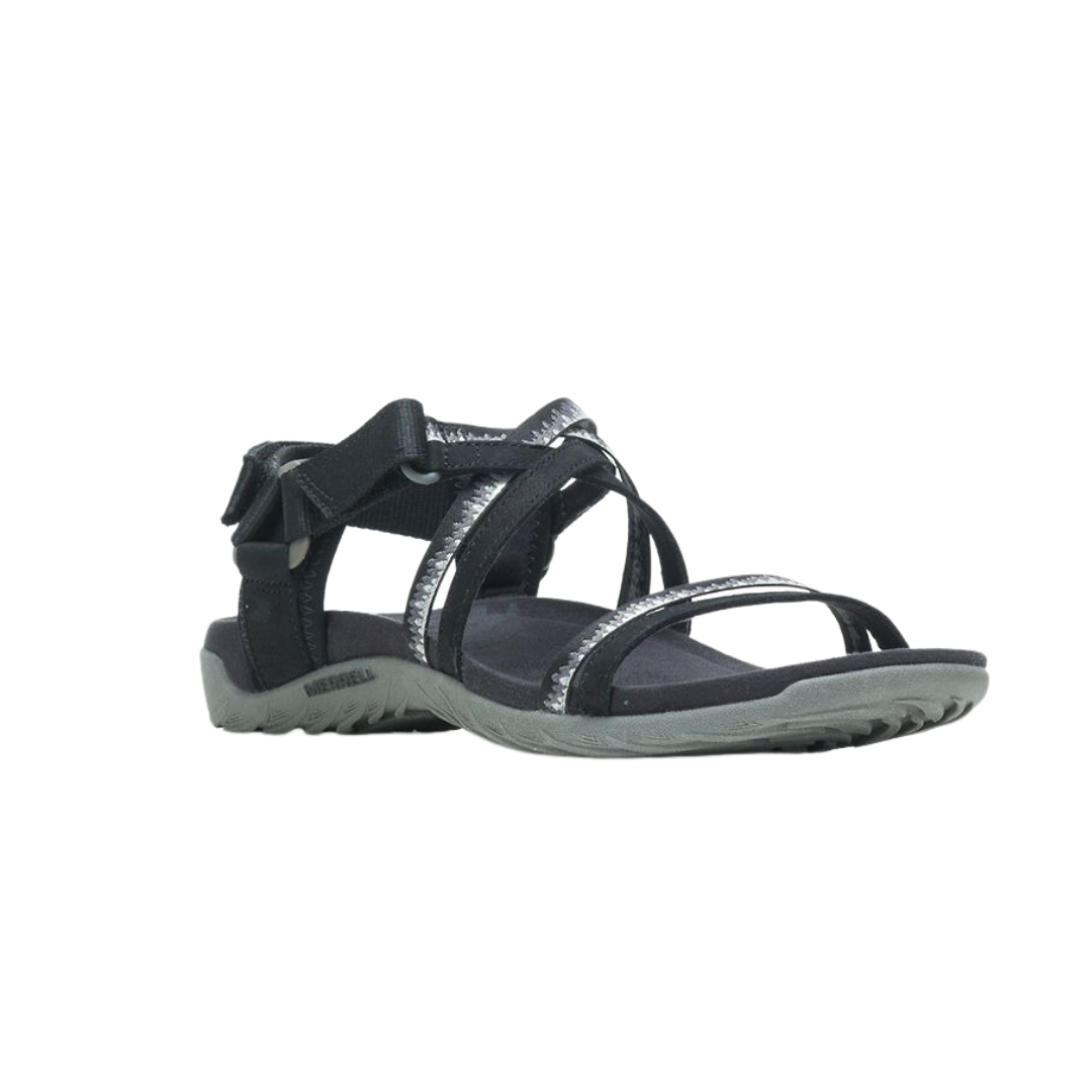 Vandresandaler til dame - Merrell Terran 3 Cush Lattice - Sort Vandresandaler til dame - Merrell Terran 3 Cush Lattice - Sort