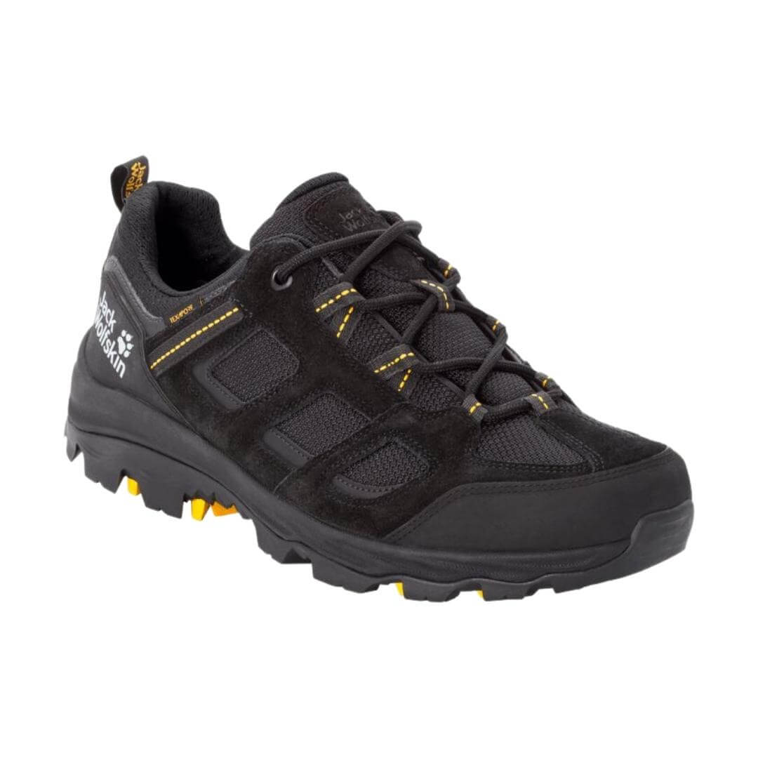 Vandresko til mænd - Jack Wolfskin Vojo 3 Texapore Low M - Sort Vandresko til mænd - Jack Wolfskin Vojo 3 Texapore Low M - Sort