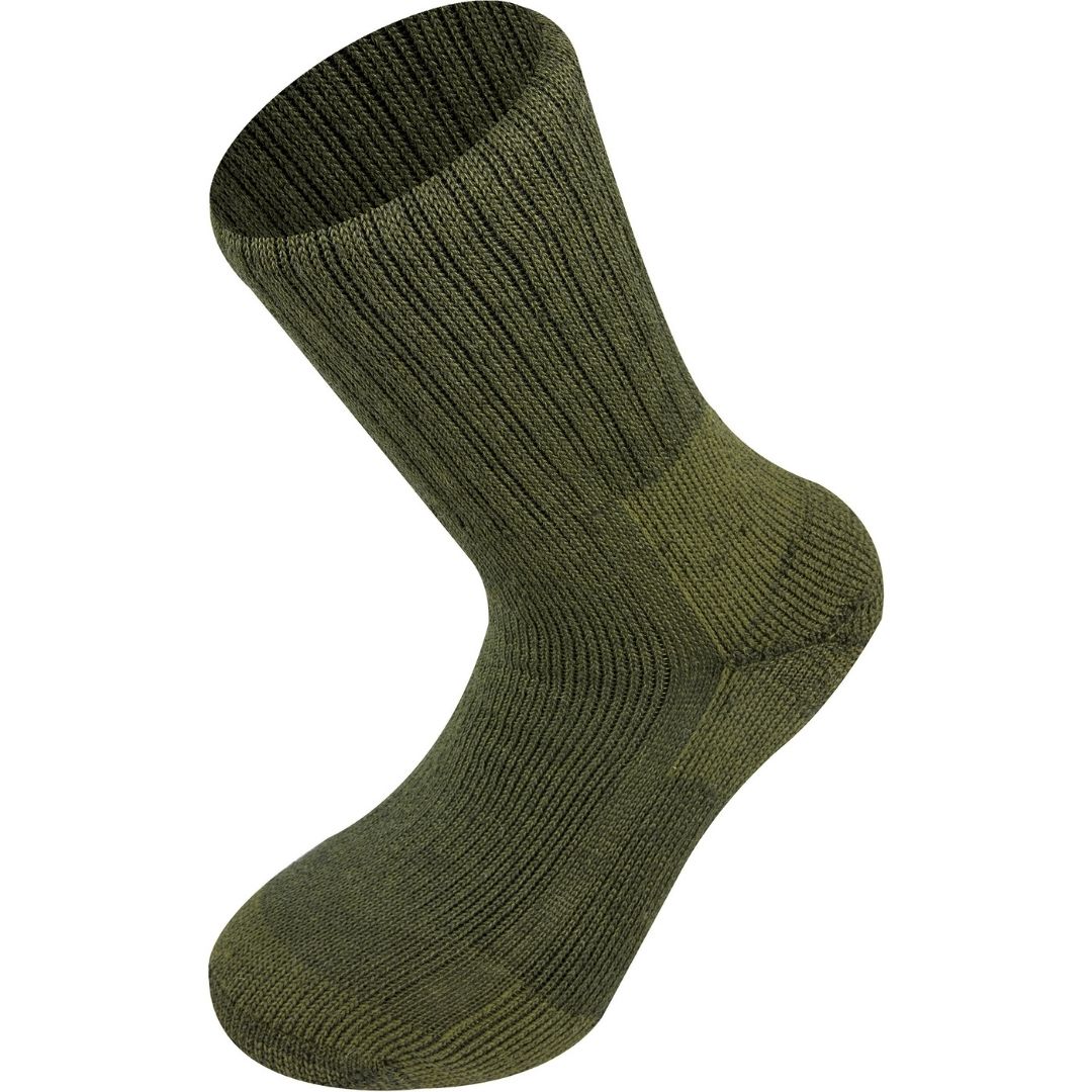 Vandresokker - Norwegian Army - 80% uld - Grøn Vandresokker - Norwegian Army - 80% uld - Grøn