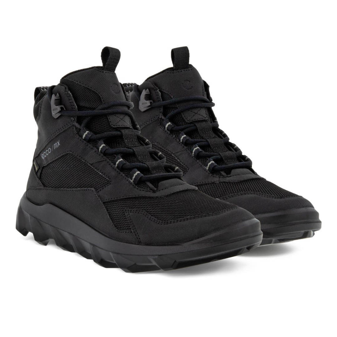 Vandrestøvler til dame - ECCO MX Mid-cut GTX - Sort Vandrestøvler til dame - ECCO MX Mid-cut GTX - Sort