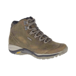 Vandrestøvler til dame - Merrell Siren Traveller 3 mid-cut - Læder - Brun