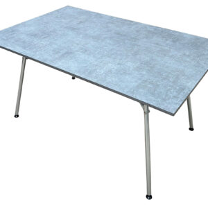 Spisebord grå 90 x 160 cm