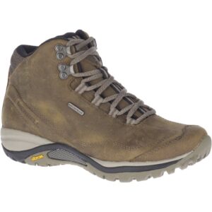 Merrell Siren Traveller 3 Mid WP, brindle/boulder-39 - Vandrestøvler