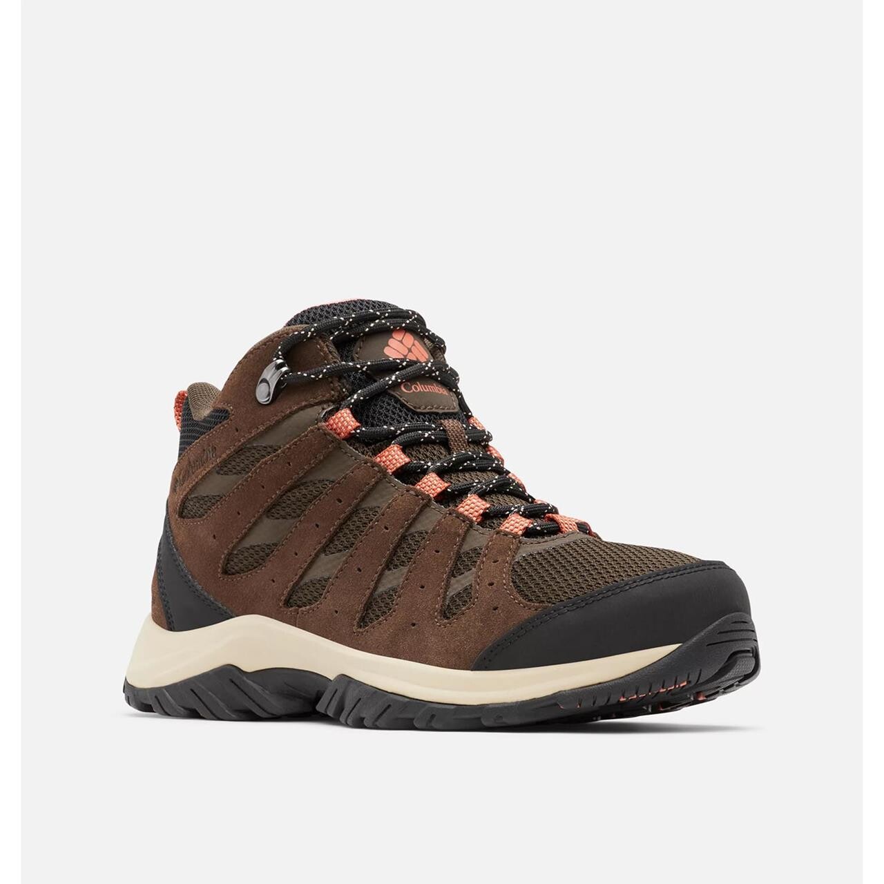 Columbia Womens Redmond III Mid Waterproof (Brun (CORDOVAN/DARK CORAL) 38) Columbia Womens Redmond III Mid Waterproof (Brun (CORDOVAN/DARK CORAL) 38)